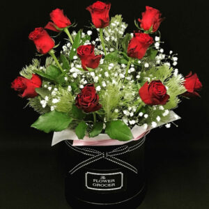 Large-Rose-Posy-Box